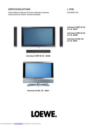 Loewe Individual COMP 46 FHD+ 100 Serviceanleitung