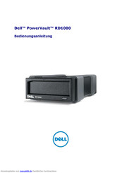 Dell PowerVault rd1000 Bedienungsanleitung