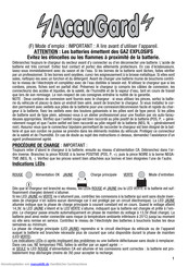 S.C. Naphban AccuGard Gebrauchsanweisung