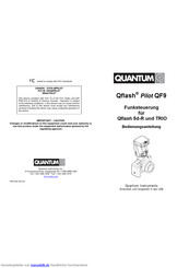 Quantum Qflash Pilot QF9 Bedienungsanleitung