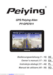 Peiying PY-GPS7011 Bedienungsanleitung