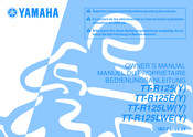 Yamaha TT-R125(Y) Bedienungsanleitung