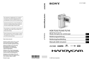 Sony handycam HDR-TG7VE Bedienungsanleitung