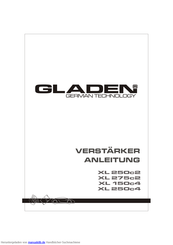 Gladen XL 150c4 Anleitung