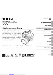 FujiFilm X-S1 Bedienungsanleitung