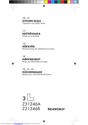 Silvercrest Z31246A Bedienungshinweise Und Sicherheitshinweise