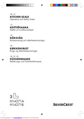 Silvercrest H14271B Bedienungshinweise Und Sicherheitshinweise