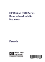 HP DeskJet 930C Benutzerhandbuch