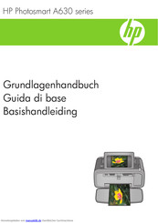 HP Photosmart A630 series Handbuch