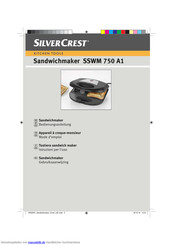 Silvercrest SSWM 750 A1 Bedienungsanleitung