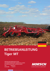 HORSCH Tiger MT Betriebsanleitung