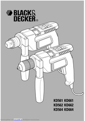 Black & Decker KD662 Gebrauchsanweisung