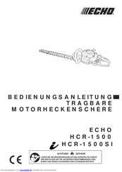 Echo HCR-1500 Bedienungsanleitung
