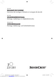 Silvercrest Z31281 Montagehinweise Und Bedienungshinweise Und Sicherheitshinweise