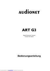 Audionet ART G3 Bedienungsanleitung