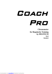 digi-tech Coach Pro Bedienungsanleitung