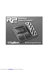 DigiTech RP250 Bedienungsanleitung