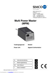 Simco Multi Power Master Bedienungsanleitung