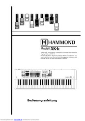 Hammond XK-1c Bedienungsanleitung