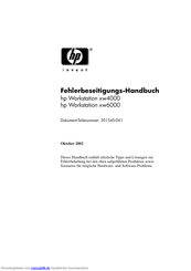 HP xw4000 Handbuch