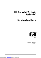 HP Jornada 520 Serie Benutzerhandbuch