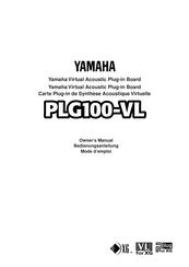 Yamaha PLG100-VL Bedienungsanleitung
