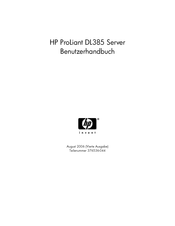 HP ProLiant DL385 Benutzerhandbuch
