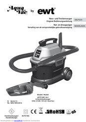 EWT AUTO VAC 2in1 Betriebsanleitung