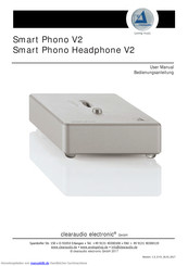 Clearaudio Smart Phono Headphone V2 Bedienungsanleitung