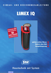 SYR Limex IQ Einbau- Und Bedienungsanleitung
