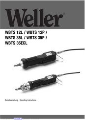 Weller WBTS 35P Betriebsanleitung