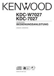 Kenwood KDC-7027 Bedienungsanleitung