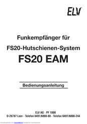 elv FS20 EAM Bedienungsanleitung