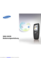 Samsung SGH-X630 Bedienungsanleitung