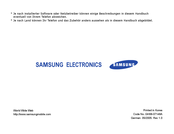 Samsung SGH-ZM60 Bedienungsanleitung