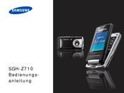 Samsung SGH-Z710 Bedienungsanleitung