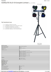 EuroLite PAR-56 Floorspot Bedienungsanleitung