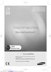 Samsung WF(S)7802WE(C/U/V/W/Y)(S) Benutzerhandbuch