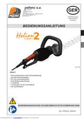 pellenc Helion 2 Compact Bedienungsanleitung