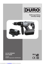 Duro DCD-2400IK Bedienungsanleitung