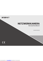 Wisenet XNB-8000 Benutzerhandbuch