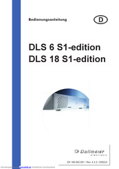dallmeier DLS 6 S1-edition Bedienungsanleitung