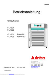 Julabo FLW1701 Betriebsanleitung
