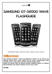 Samsung S8500 WAVE Anleitung