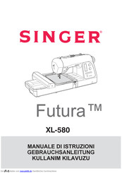 Singer Futura XL-580 Gebrauchsanleitung