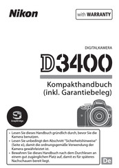 Nikon D3400 Handbuch