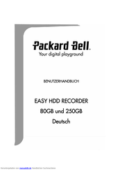 Packard Bell 80GB Benutzerhandbuch