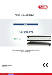 ABUS embedded NVR Bedienungsanleitung
