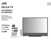 JVC HD-ILA TV HD-58DS8DDU Bedienungsanleitung