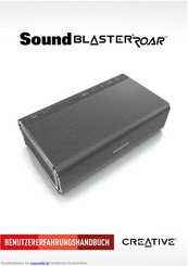 Creative Sound Blaster Roar Benutzerhandbuch